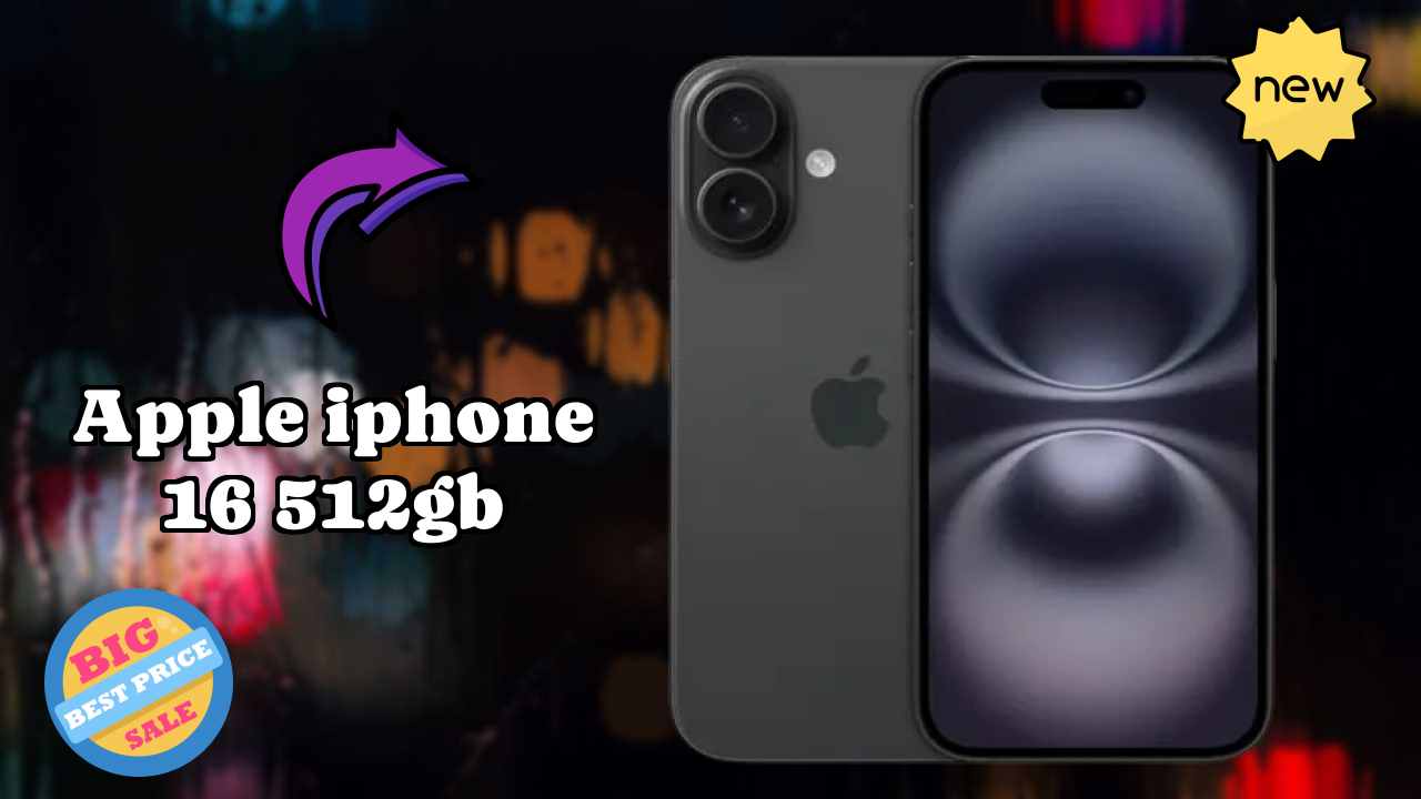 Apple IPhone 16 512GB at ₹97,999 - Best Features Highlighted