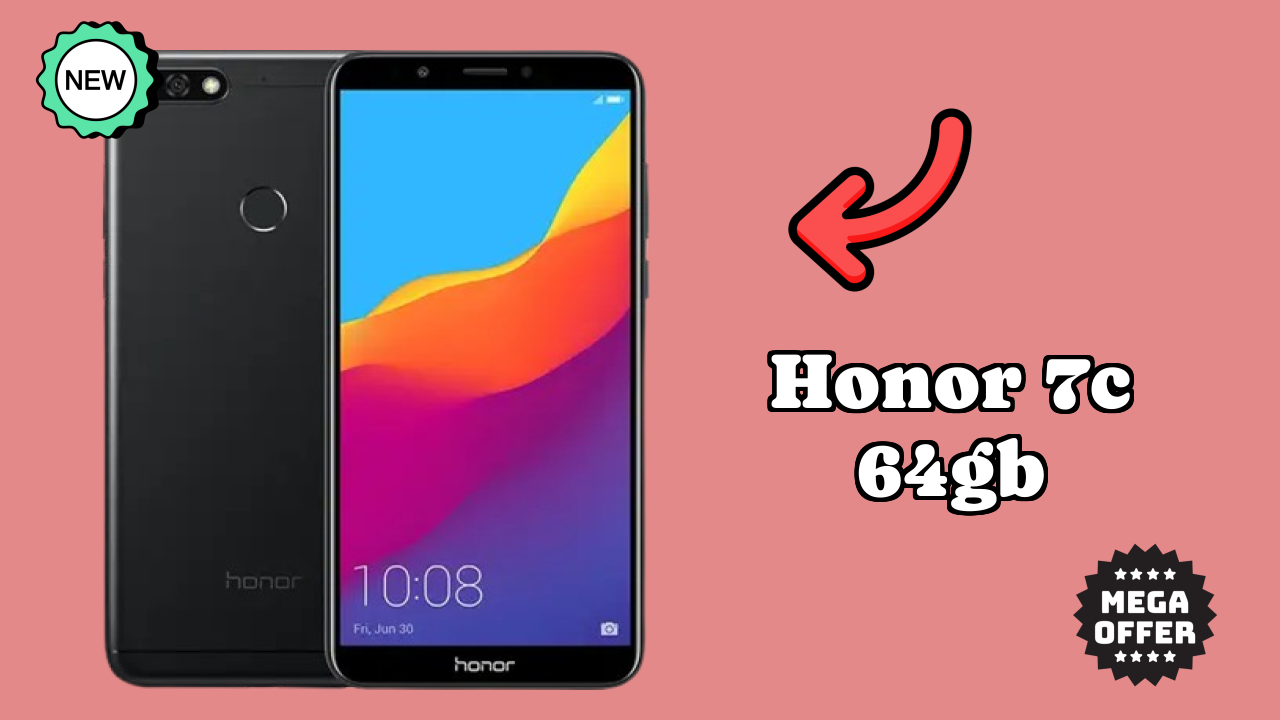 Honor 7C 64GB Display Quality: 5.99 Inches (15.21 Cm) Screen