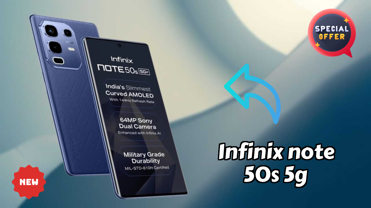 Infinix Note 50s 5G+ RAM Test: 8 GB RAM Handles Gaming Well