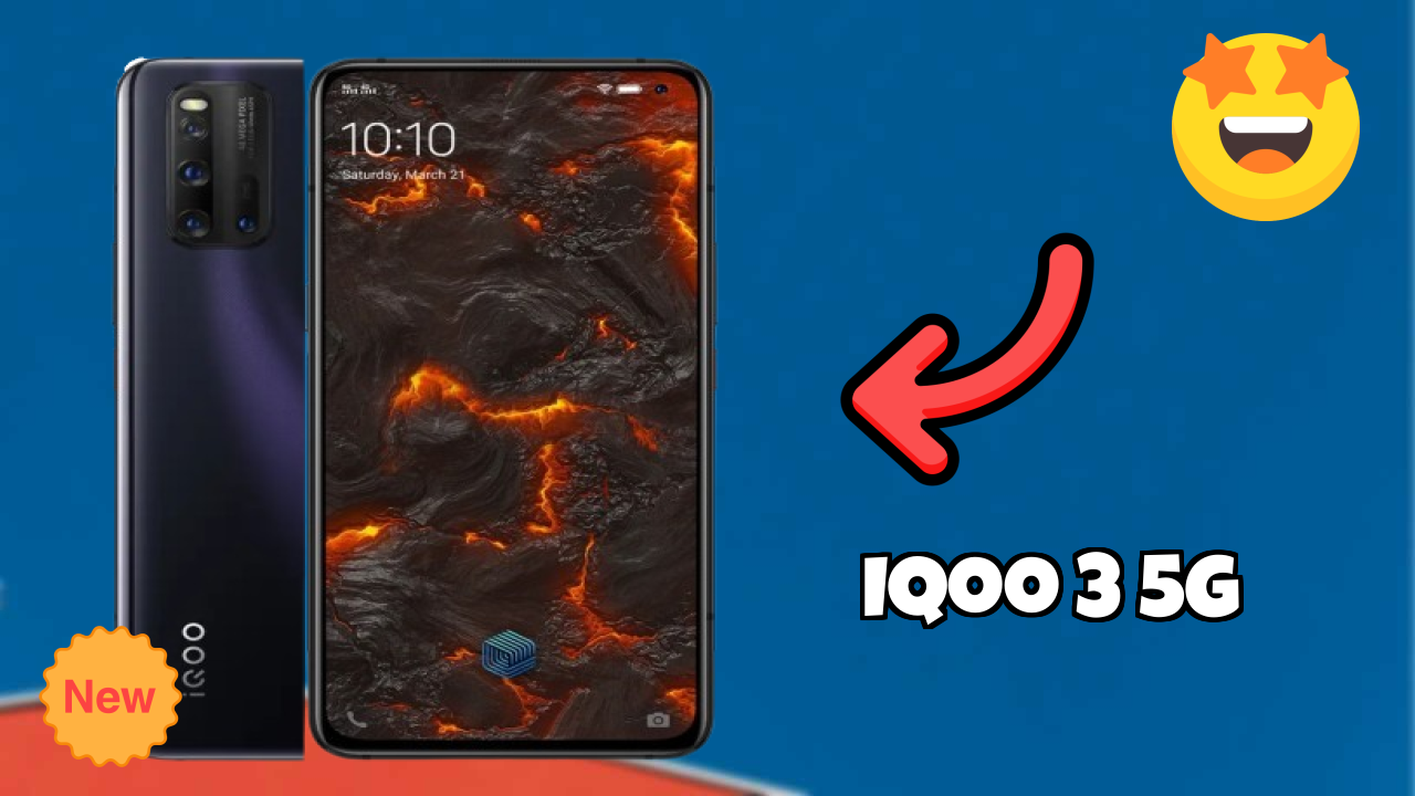 IQOO 3 5G Display Analysis: 6.44 Inches (16.36 Cm) Screen