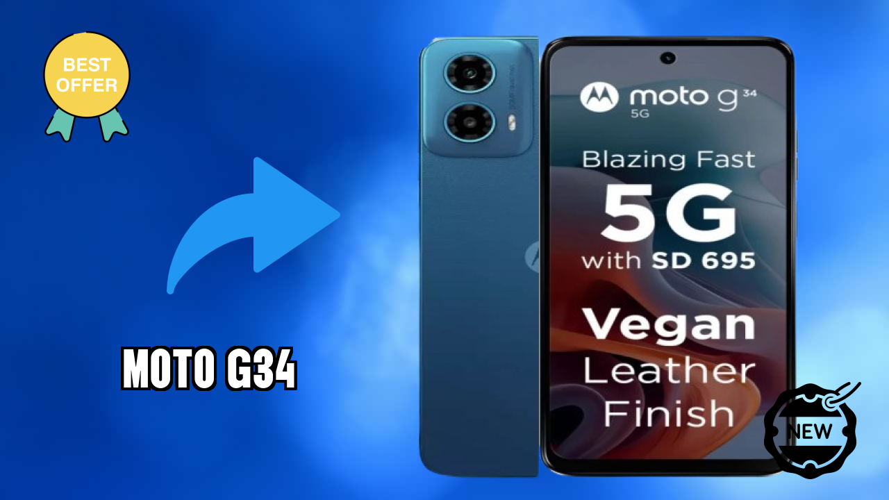Moto G34 Display Size: 6.5 Inches (16.51 Cm) Screen Review