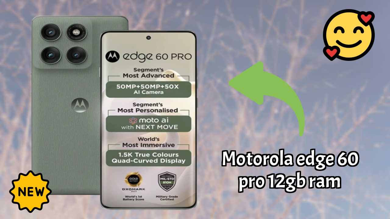 Motorola Edge 60 Pro 12GB RAM Gaming Test: MediaTek Dimensity 8350 Extreme Edition FPS Performance