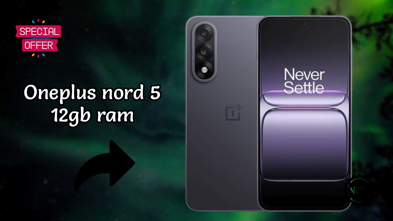 OnePlus Nord 5 12GB RAM Performance: 12 GB RAM Gaming Tested