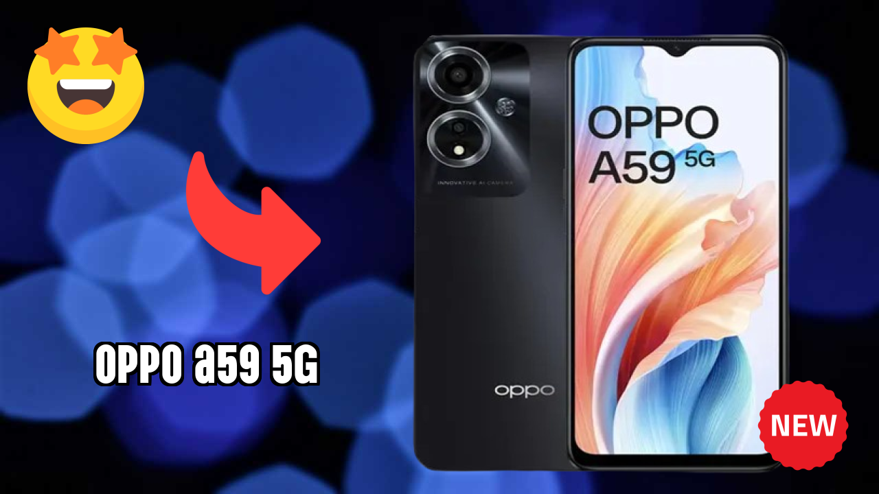 OPPO A59 5G Display Technology: IPS LCD Quality