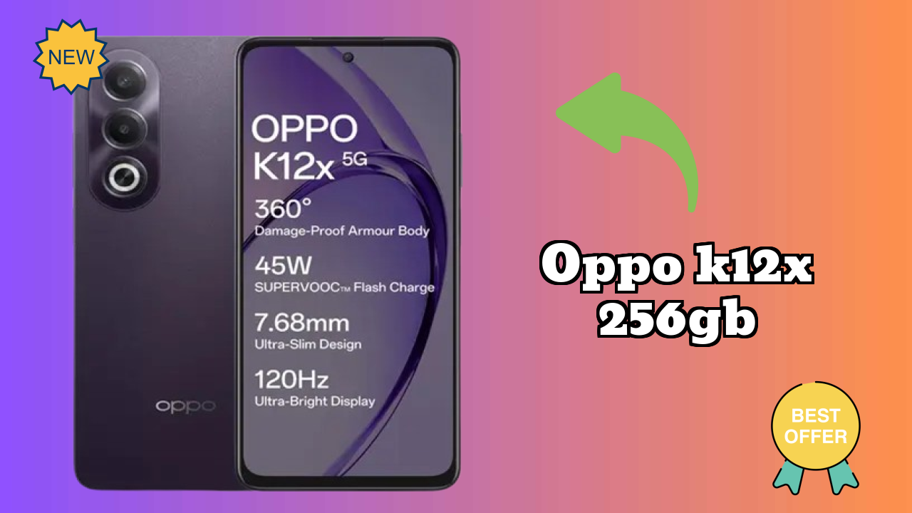 OPPO K12x 256GB Price Drop: Just ₹15,999 Available Now