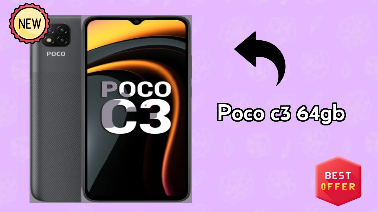 POCO C3 64GB RAM Performance: 4 GB RAM Gaming Tested