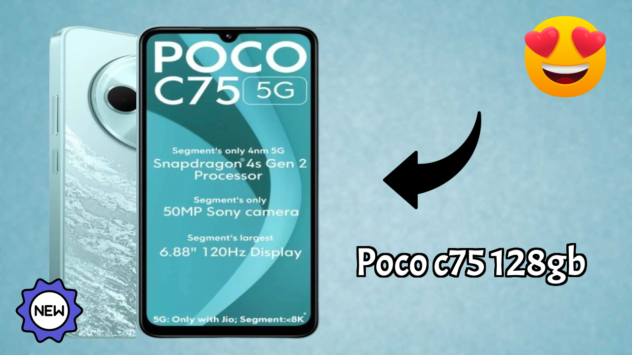 POCO C75 128GB Processor Review: Snapdragon 4s Gen 2 Speed Test