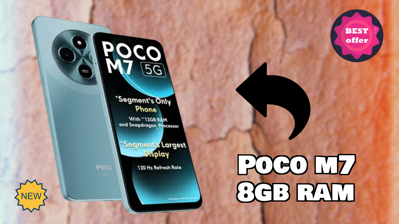 POCO M7 8GB RAM Battery Life Test: 5160 MAh Lasts All Day?