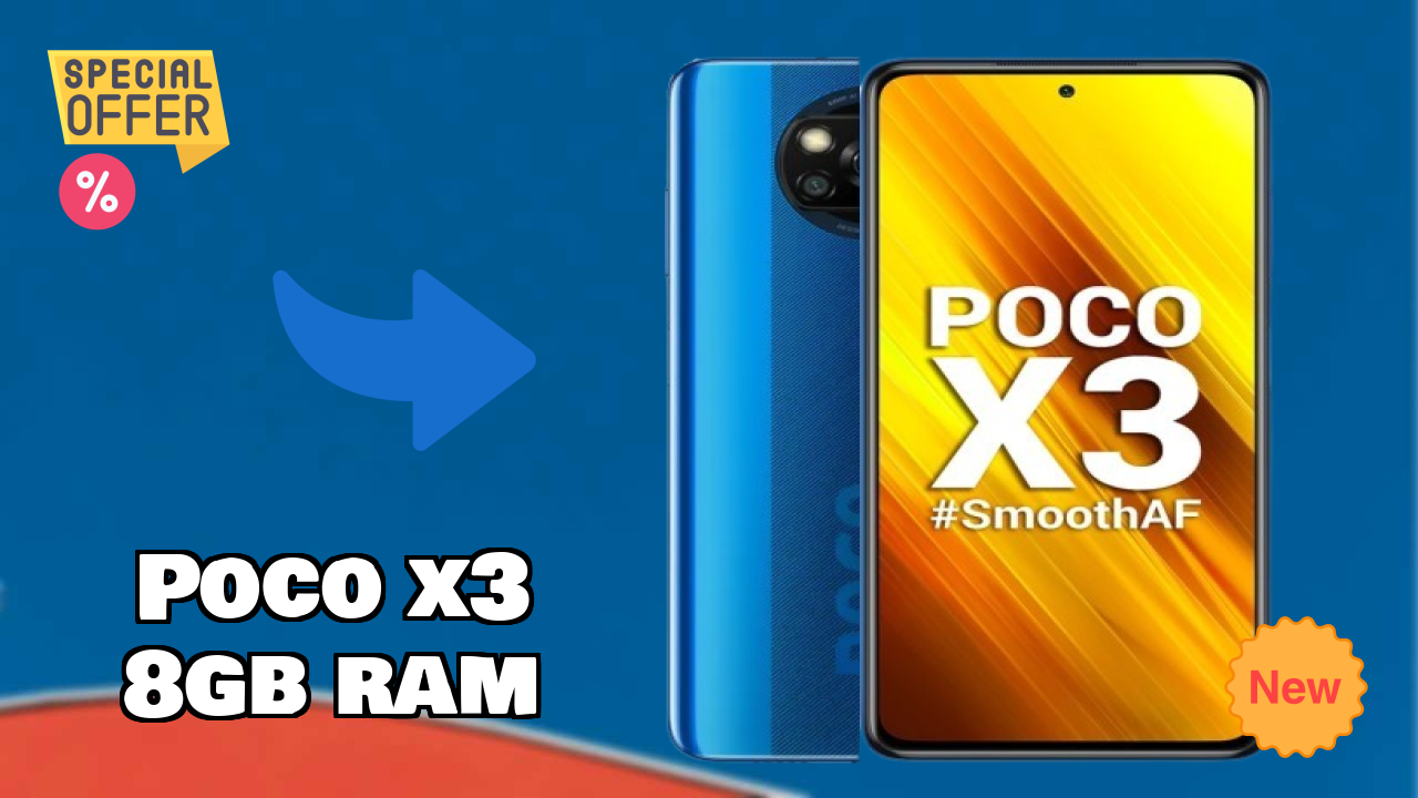 Poco POCO X3 8GB RAM - Best Camera Phone Under ₹19,999