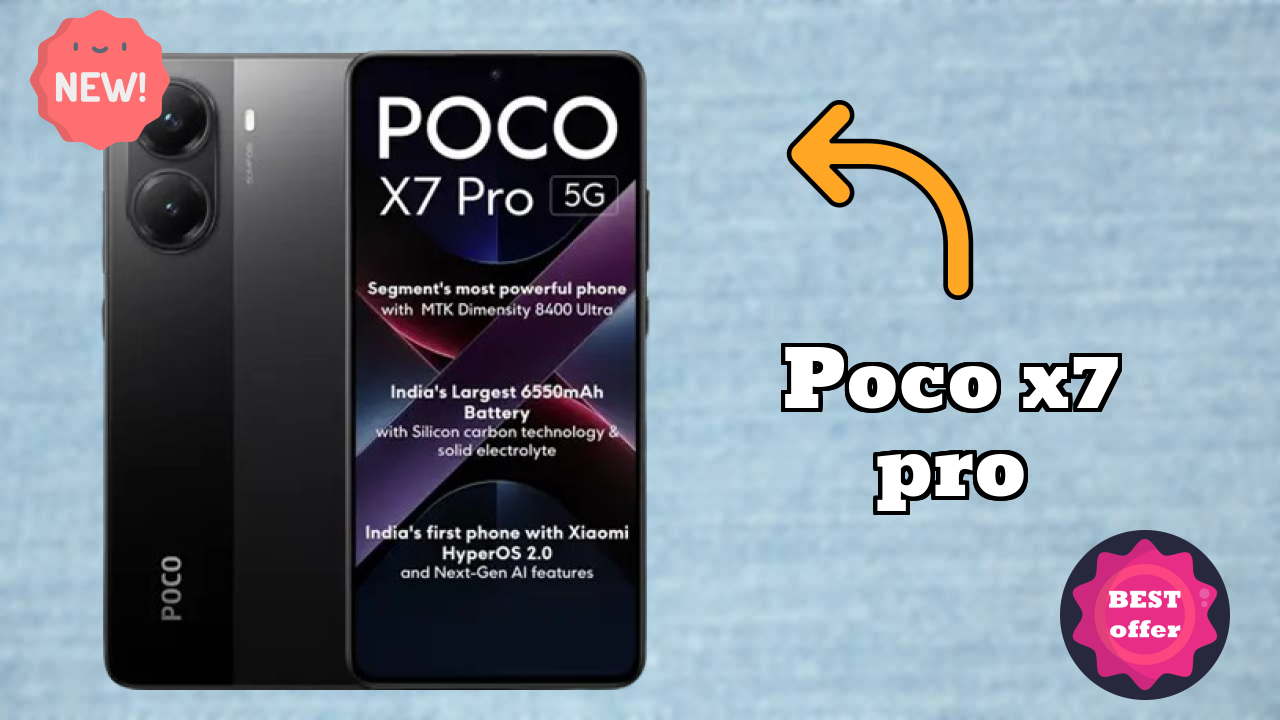 POCO X7 Pro at ₹22,499 - Everything You Need to Know