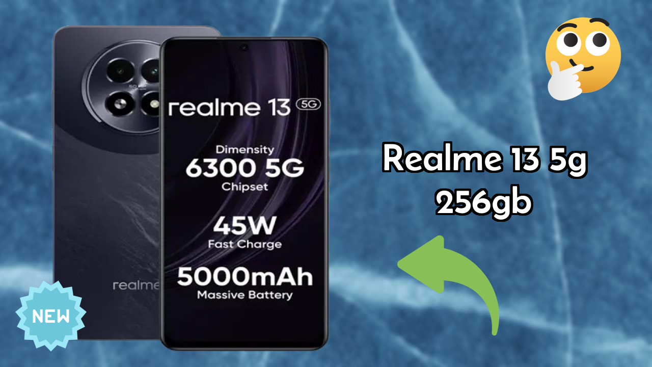 Realme 13 5G 256GB RAM Performance: 8 GB RAM Handles Heavy Tasks