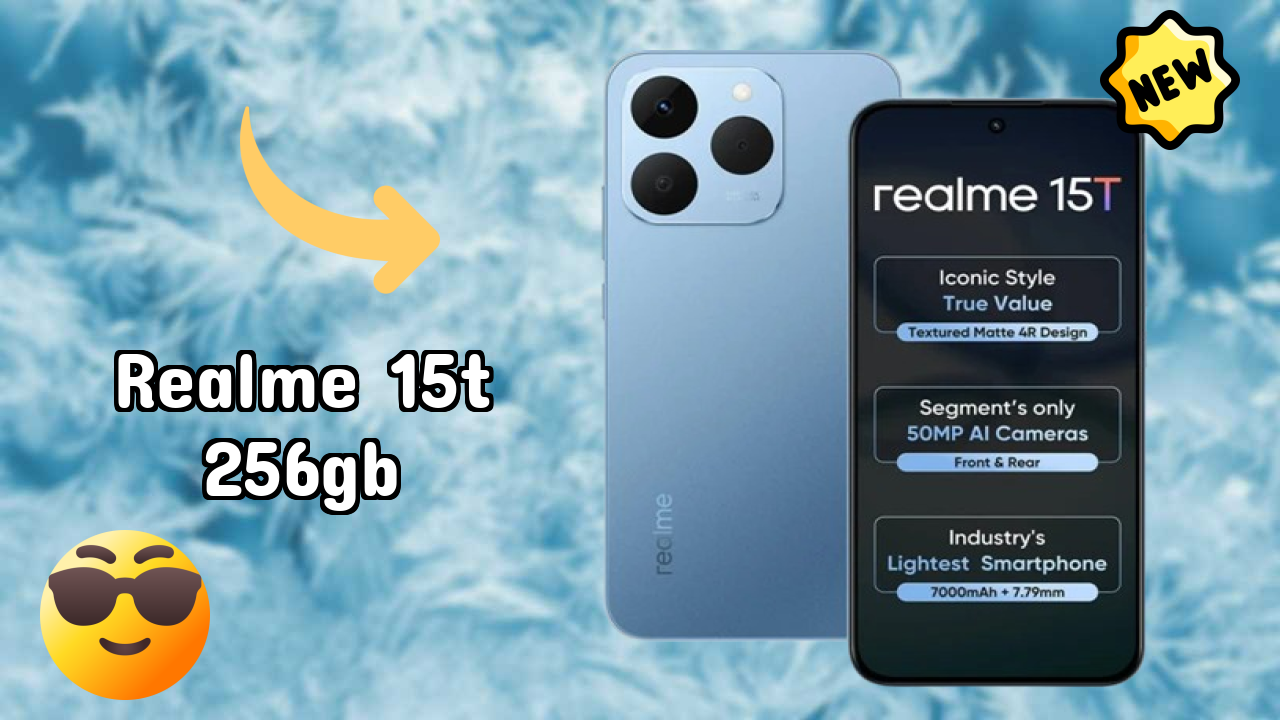Realme 15T 256GB at ₹22,499 - Best Phone Under This Price