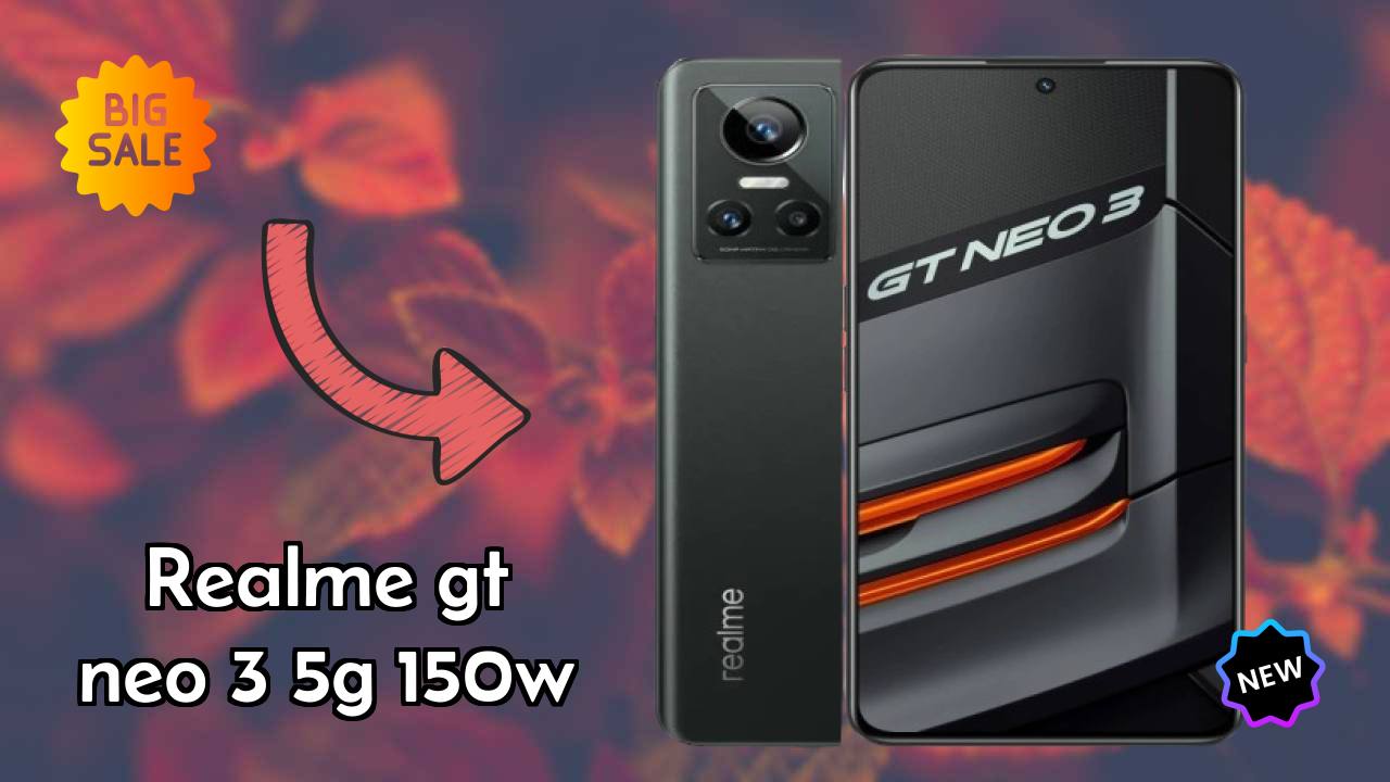 Realme GT Neo 3 5G 150W Camera Quality: 16 MP Front Camera Selfie