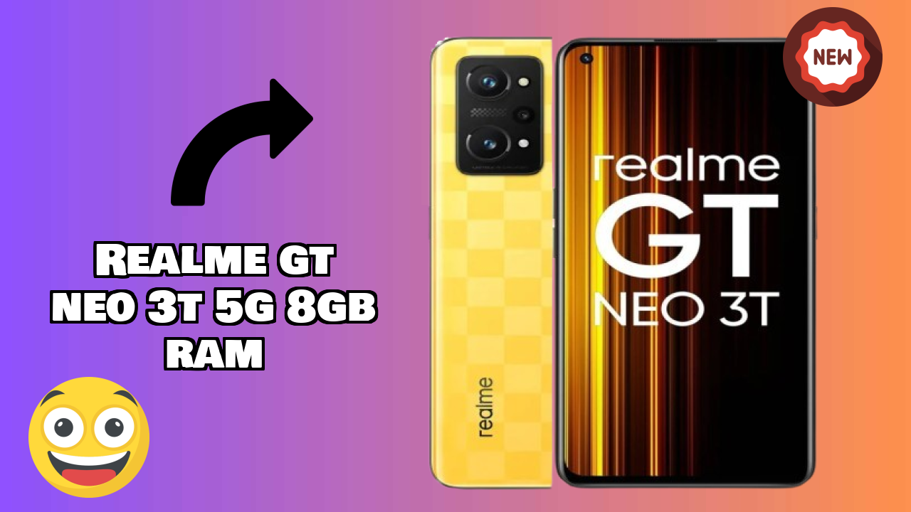 Realme GT Neo 3T 5G 8GB RAM Test: 8 GB RAM Handles Gaming Well
