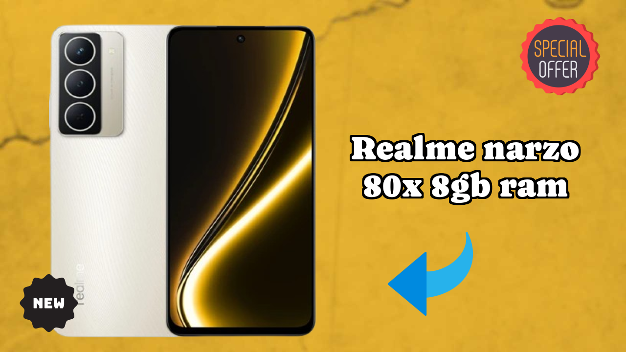Realme Narzo 80X 8GB RAM Gaming Test: MediaTek Dimensity 6400 FPS Performance