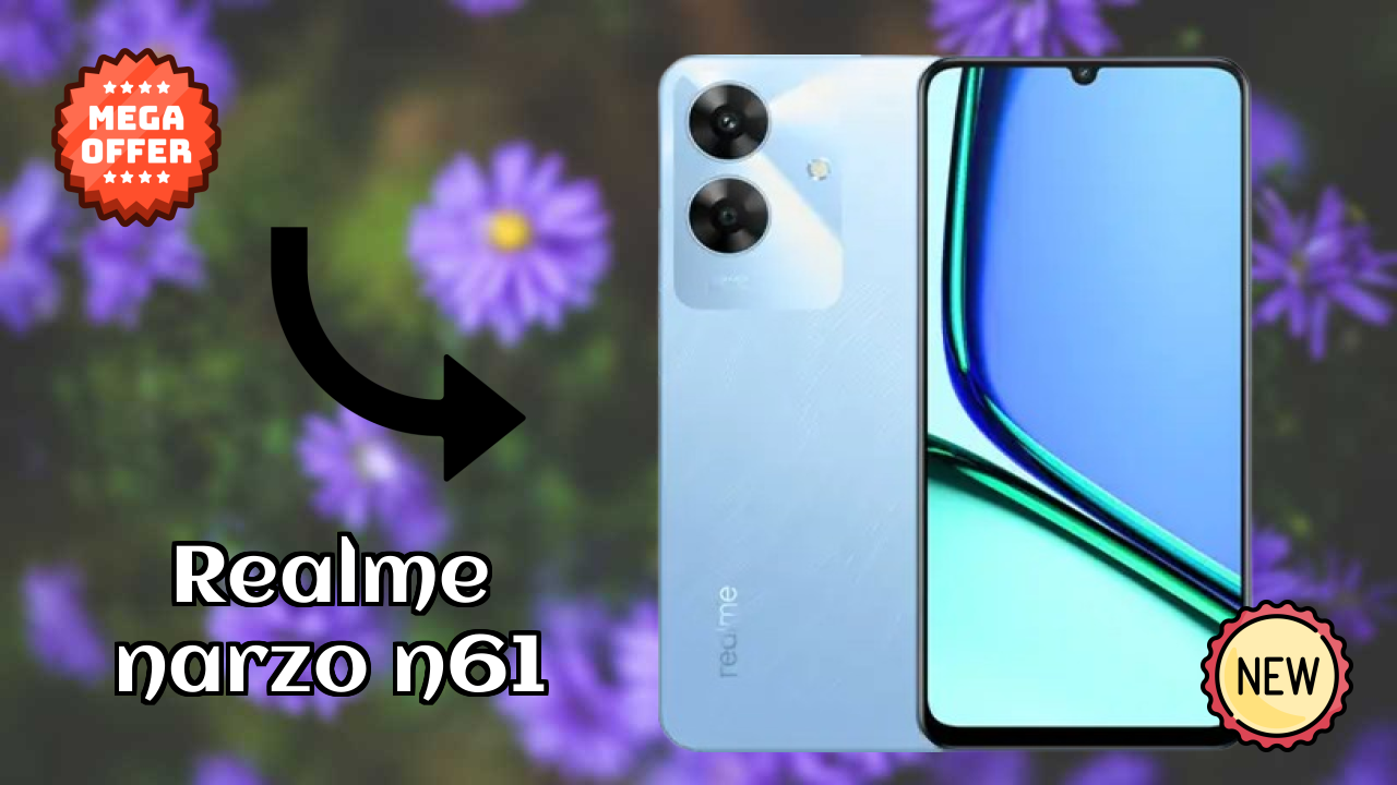 Realme Narzo N61 Display Quality: IPS LCD Explained