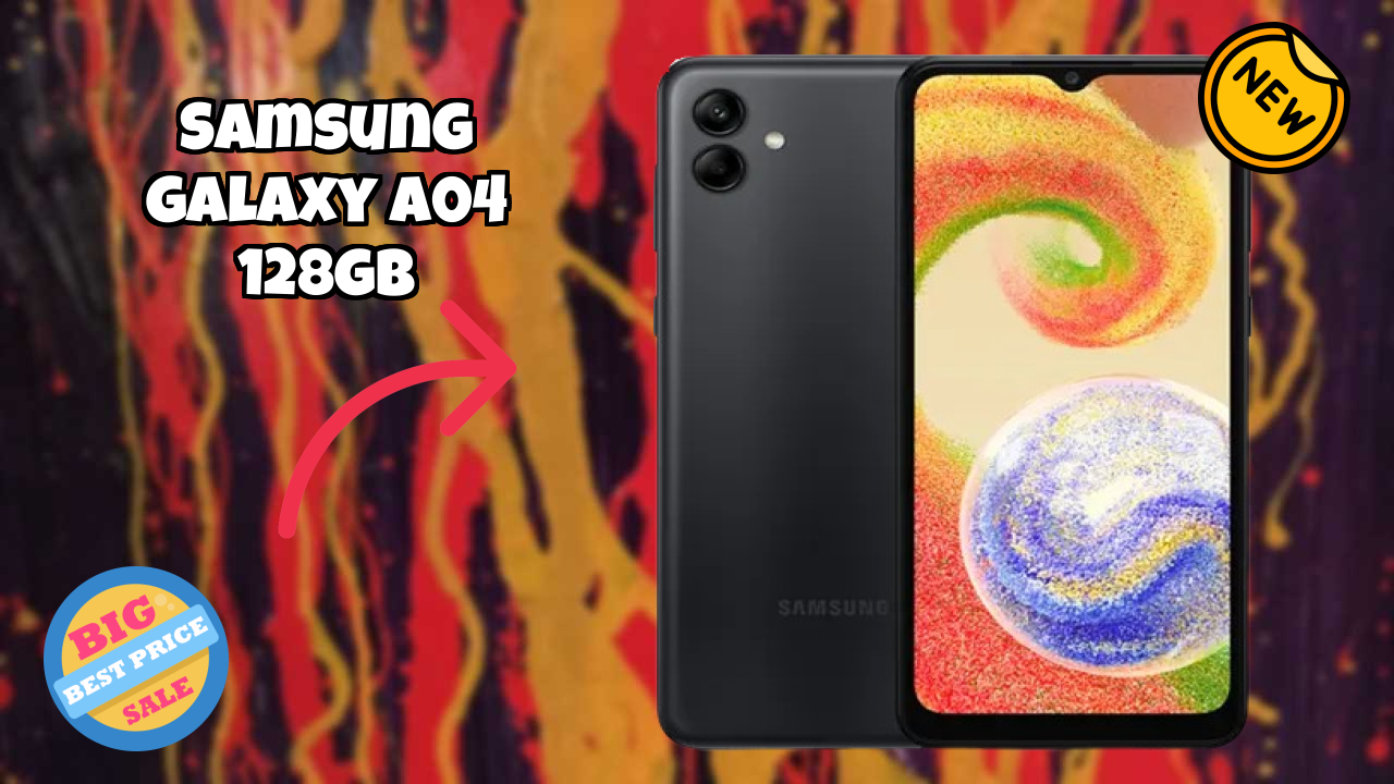 Samsung Galaxy A04 128GB at ₹8,149 - Best Deal Available Right Now