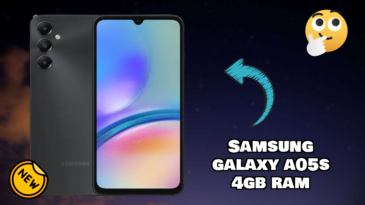 Samsung Galaxy A05s 4GB RAM Camera Quality: 13 MP Front Camera Selfie