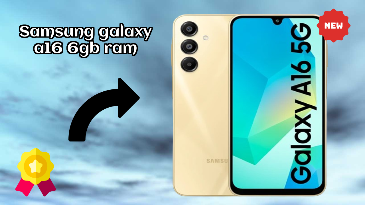 Samsung Galaxy A16 6GB RAM Performance: 6 GB RAM Multitasking