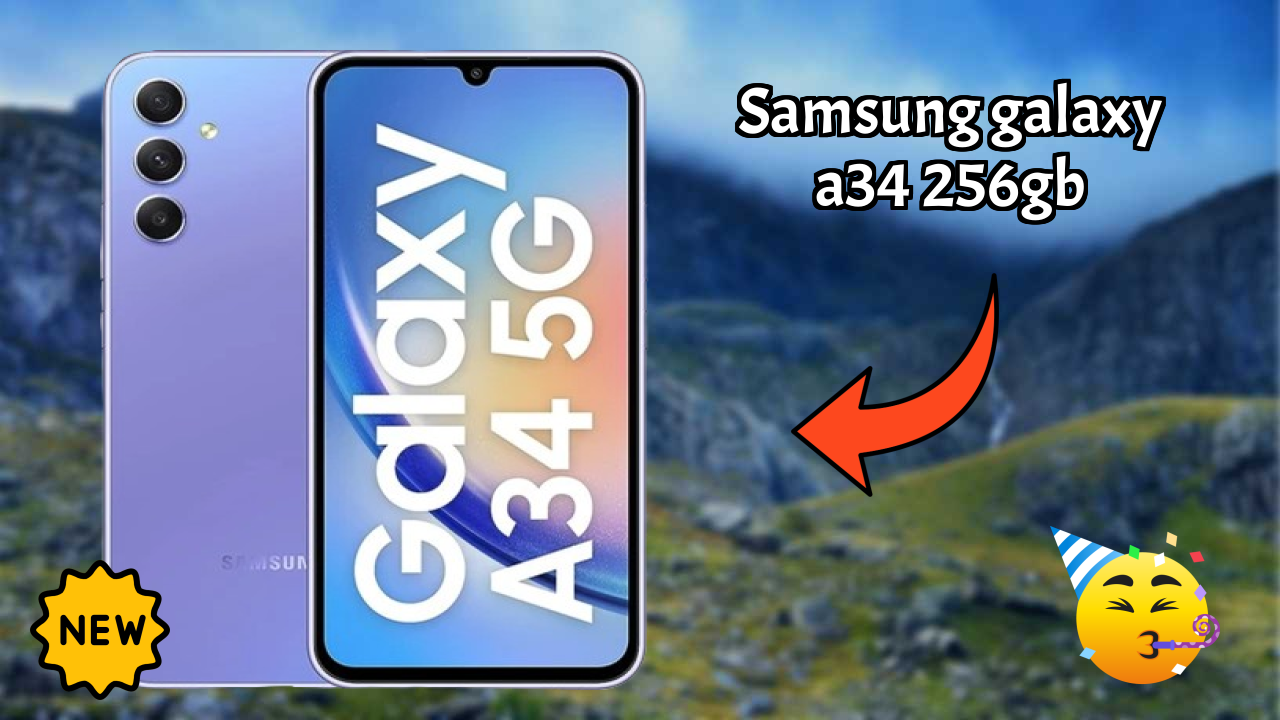 Samsung Galaxy A34 256GB Camera Quality: 13 MP Front Camera Selfie