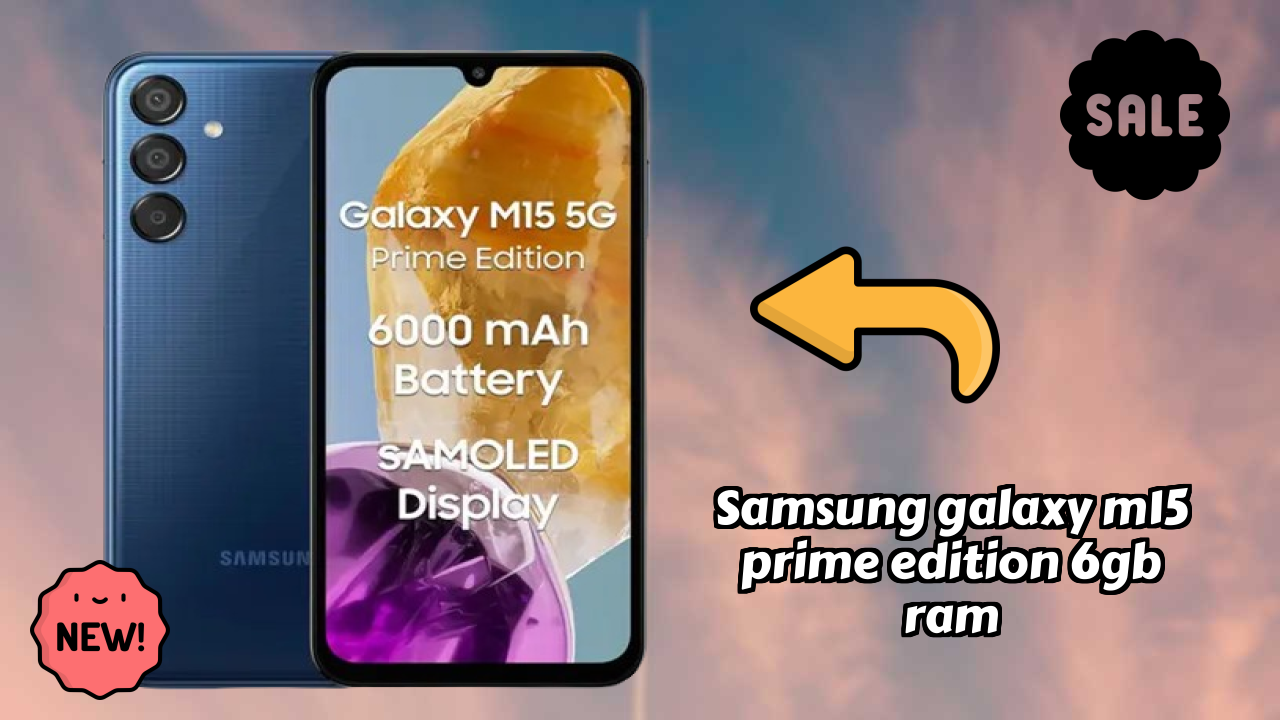 Samsung Galaxy M15 Prime Edition 6GB RAM Camera Quality: 50 MP + 5 MP + 2 MP Rear Camera Photo Review