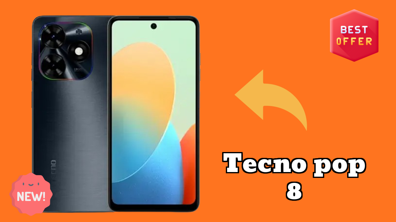 Tecno Pop 8 Display Review: IPS LCD Technology