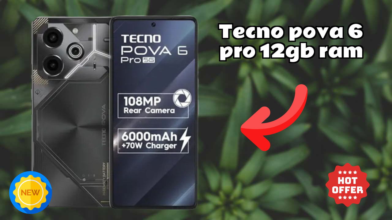 Tecno Pova 6 Pro 12GB RAM Display Review: AMOLED Tech Explained