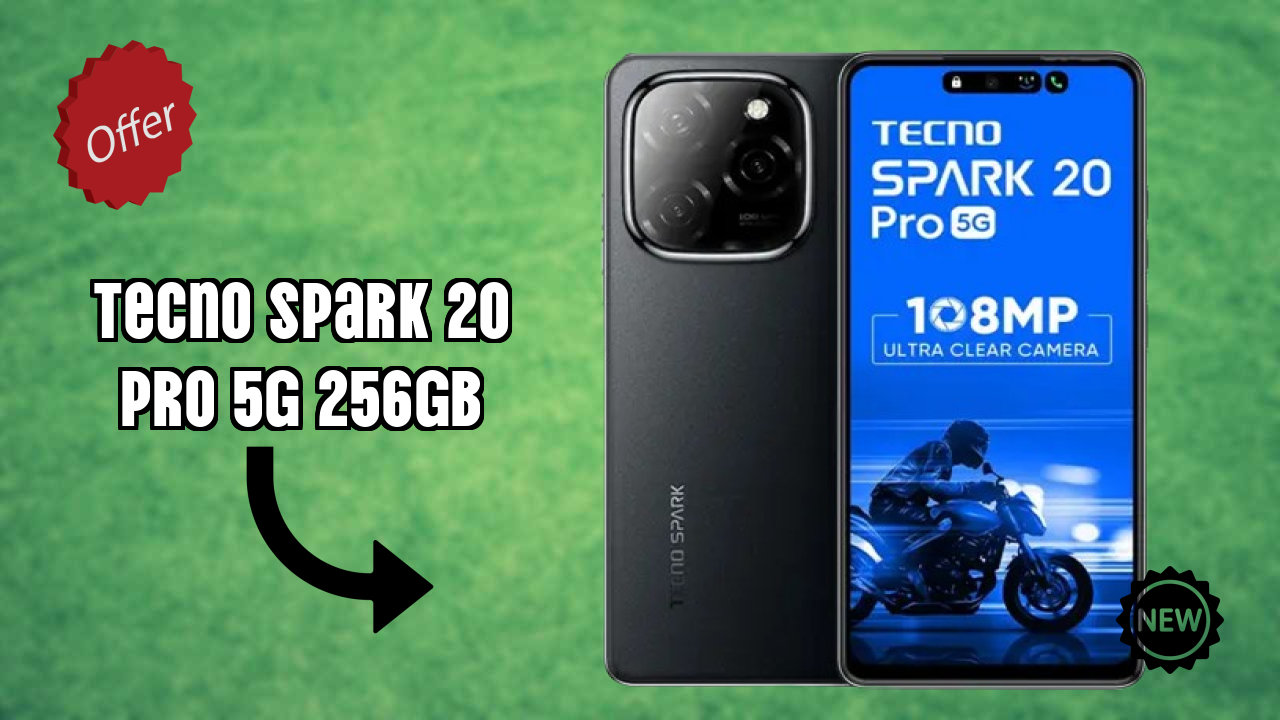 Tecno Spark 20 Pro 5G 256GB at ₹18,999 - Everything About This Phone