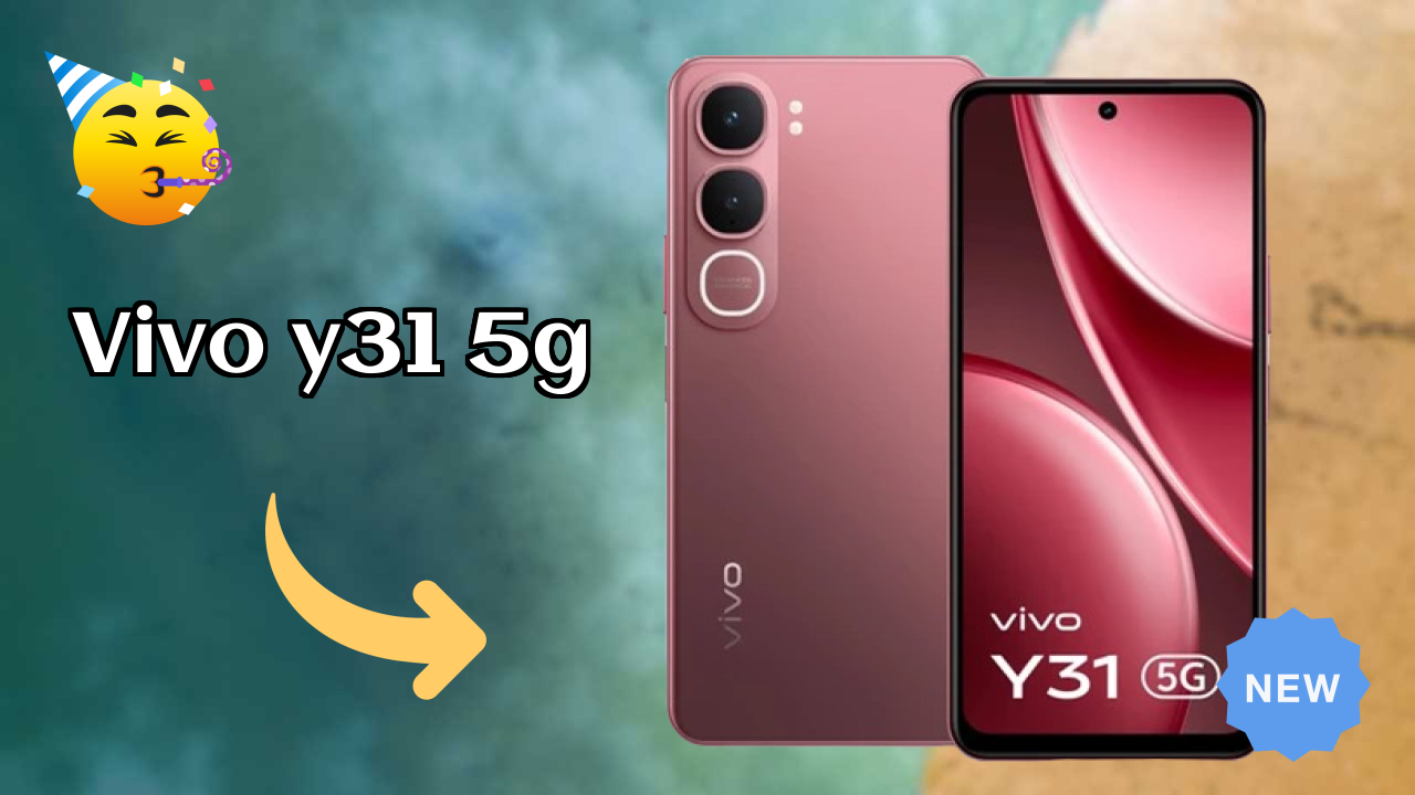 Vivo Y31 5G Display Analysis: 6.68 Inches (16.97 Cm) Screen