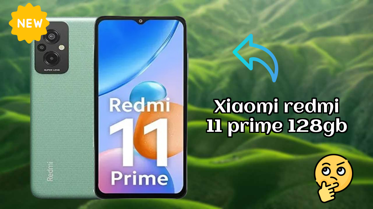 Xiaomi Redmi 11 Prime 128GB Display Technology: IPS LCD Quality