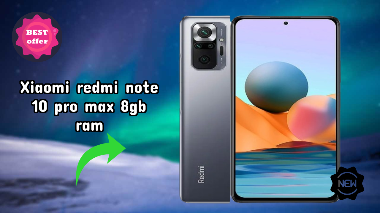 Xiaomi Redmi Note 10 Pro Max 8GB RAM Price Drop Alert: Just ₹22,999 Now