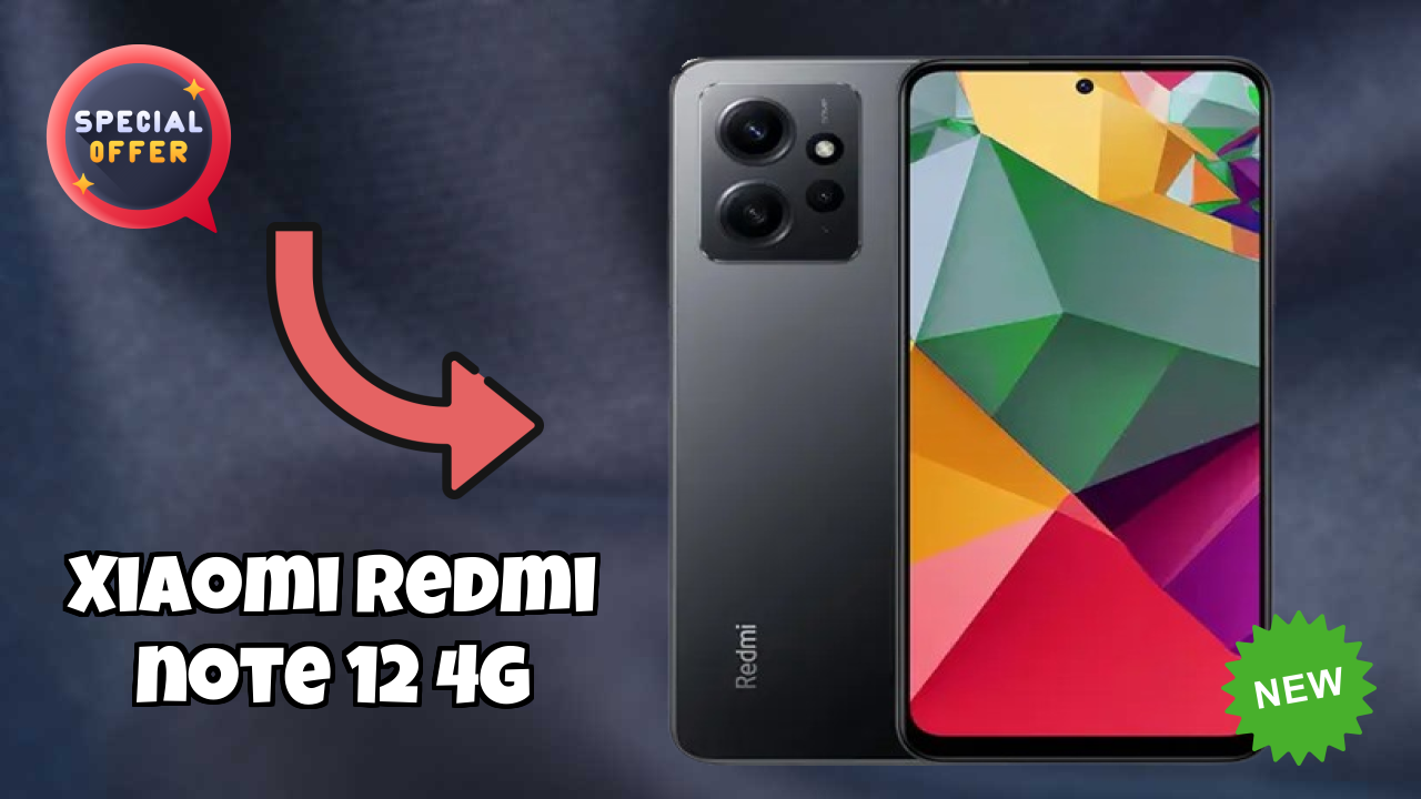 Xiaomi Redmi Note 12 4G Battery Life: 5000 MAh Charging Speed