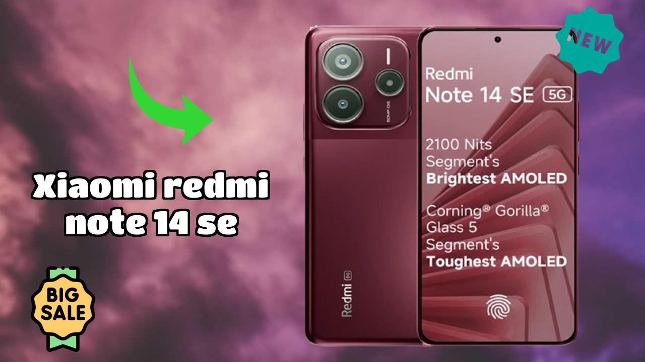 Xiaomi Redmi Note 14 SE RAM Performance: 6 GB RAM Gaming Review